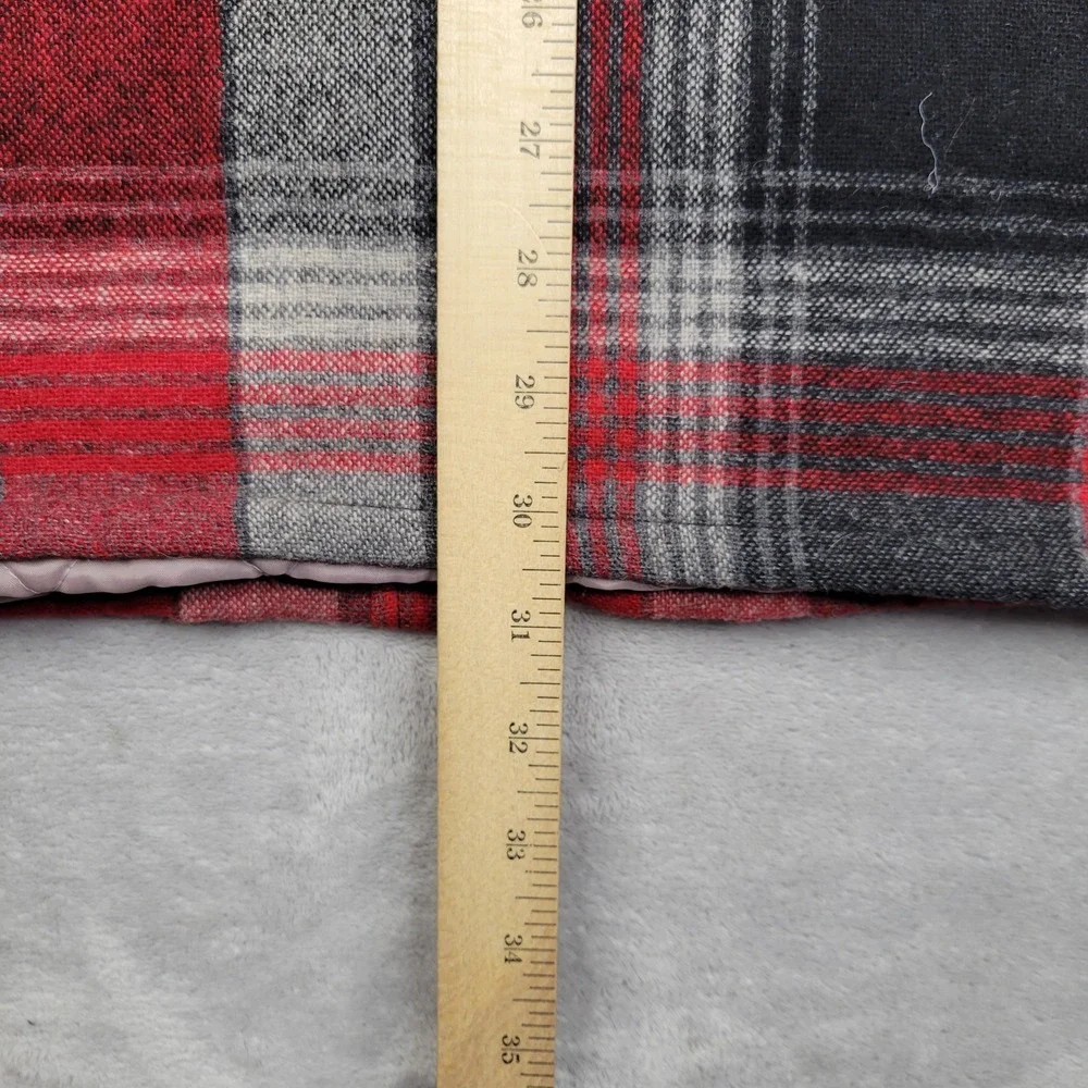 Vintage Lord Taylor Jacket Mens Large Buffalo‎ Plaid Wool Lined 90s Kensington